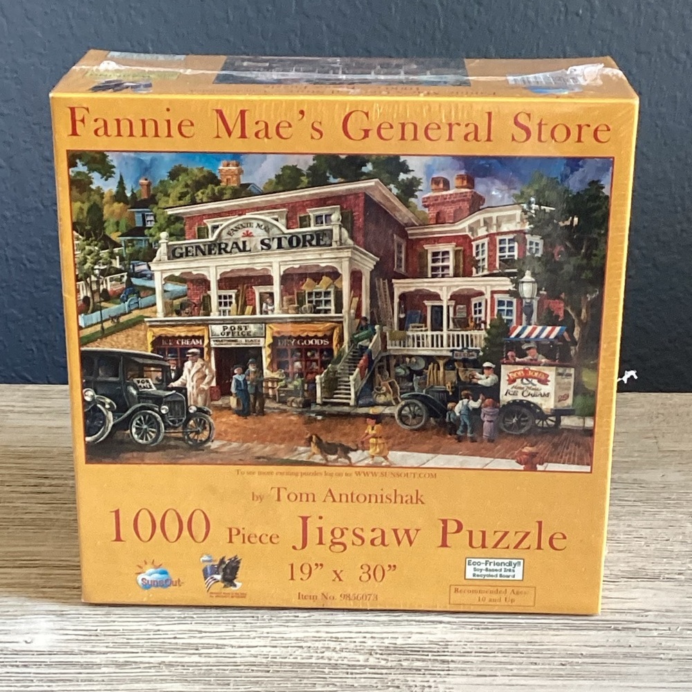 🆕 Fannie Mae’s General Store 1000-Piece Jigsaw Puzzle